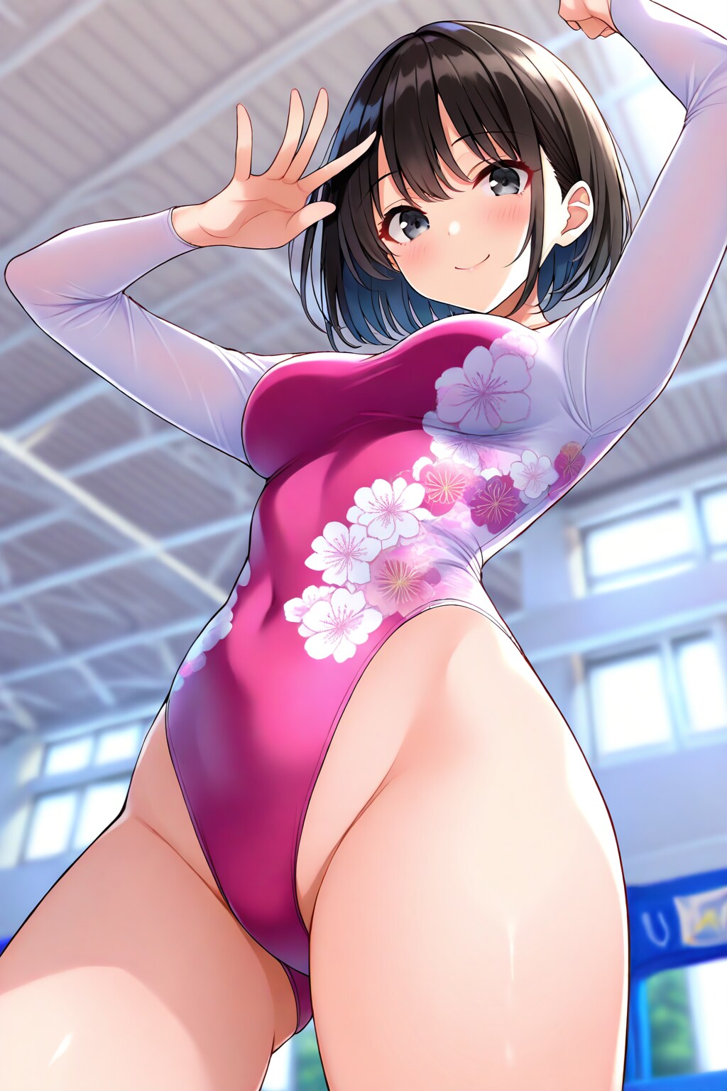 新体操部のユニフォーム