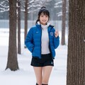 雪とスポーツウェア 3枚目