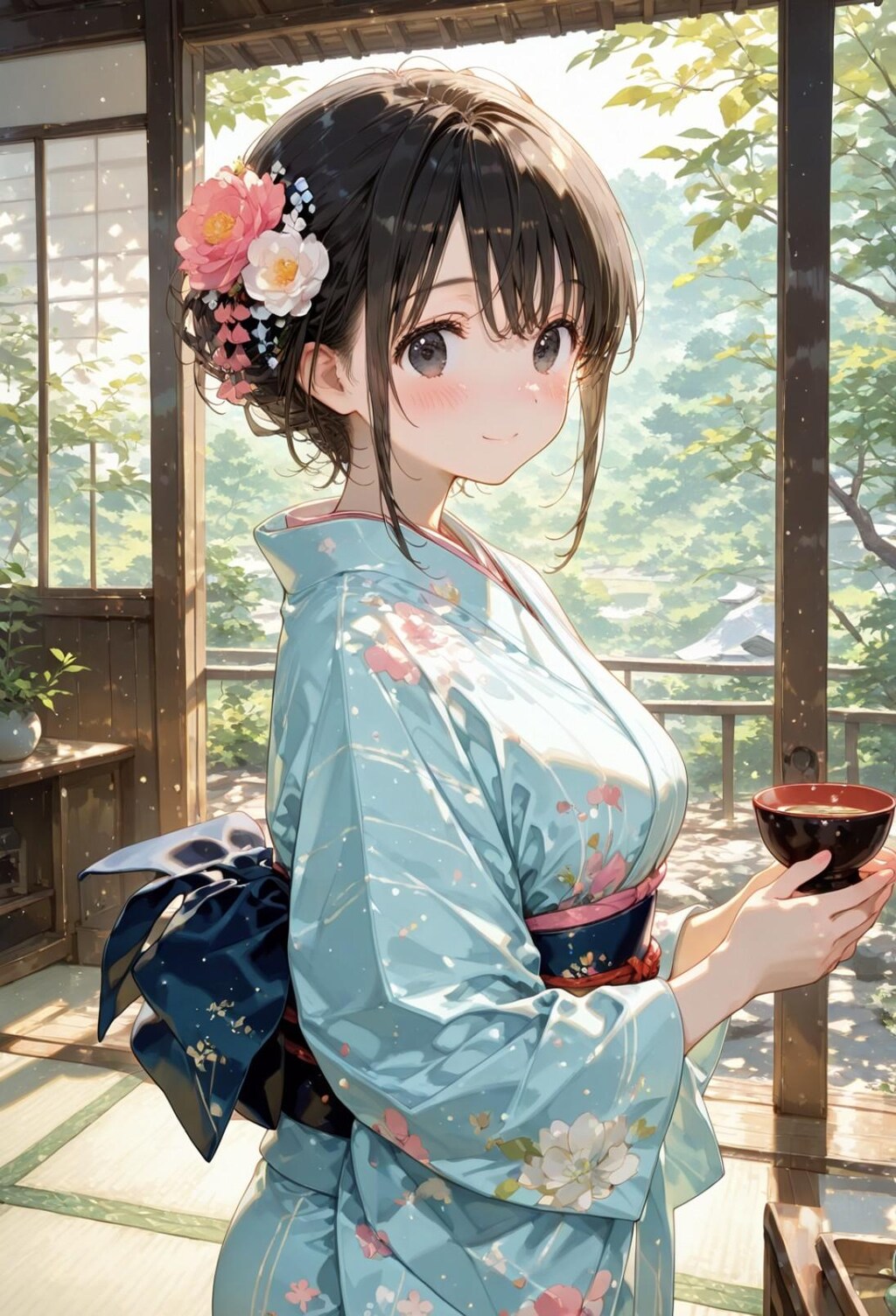 お茶席の彼女🍵３
