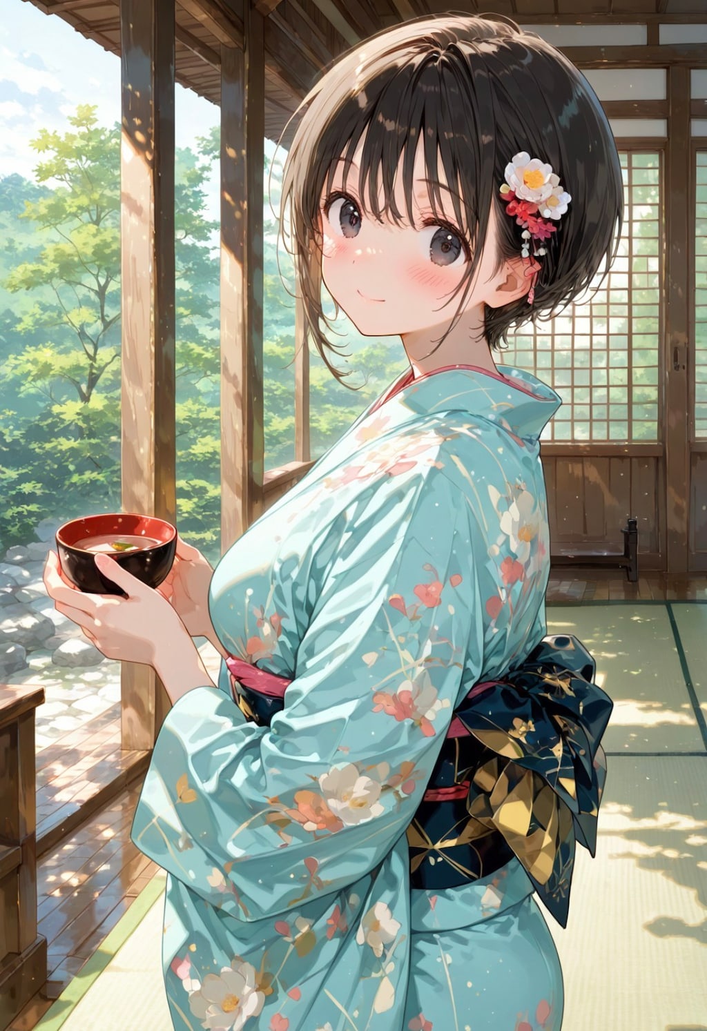 お茶席の彼女🍵３