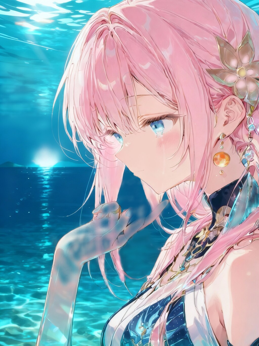 試行錯誤→加筆訂正//透明の祈り～Prayer of the Clear Depths～