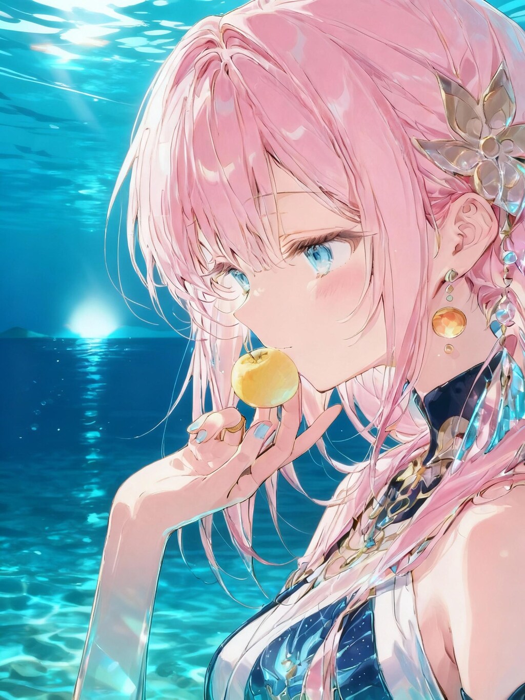 試行錯誤→加筆訂正//透明の祈り～Prayer of the Clear Depths～