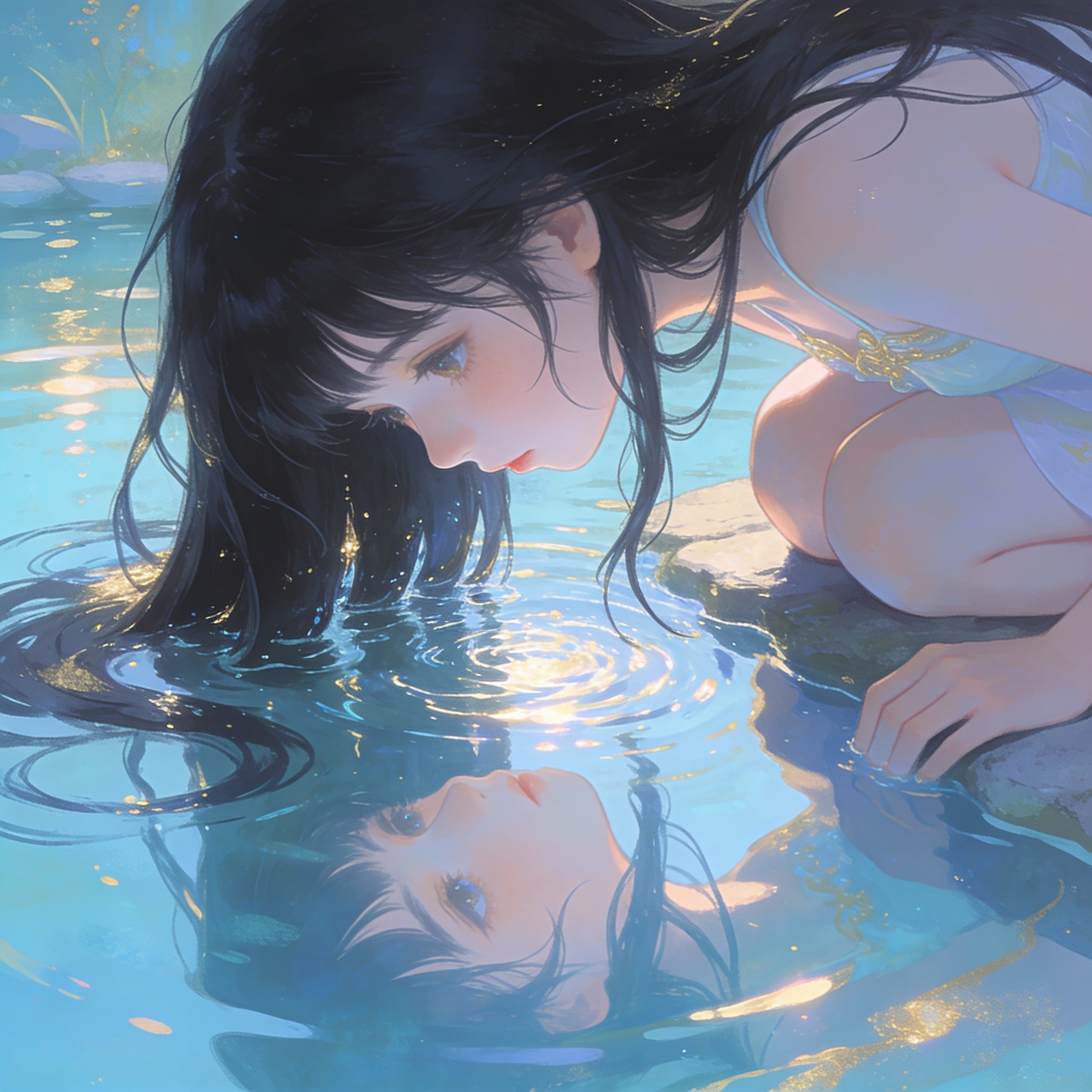 深淵 | の人気AIイラスト・グラビア