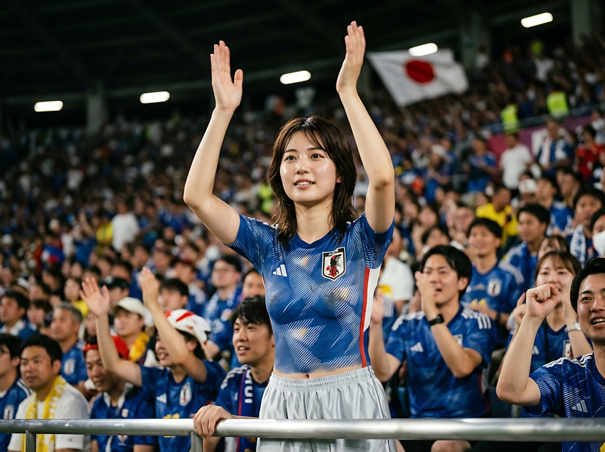 勝利の女神　がんばれ！nippon