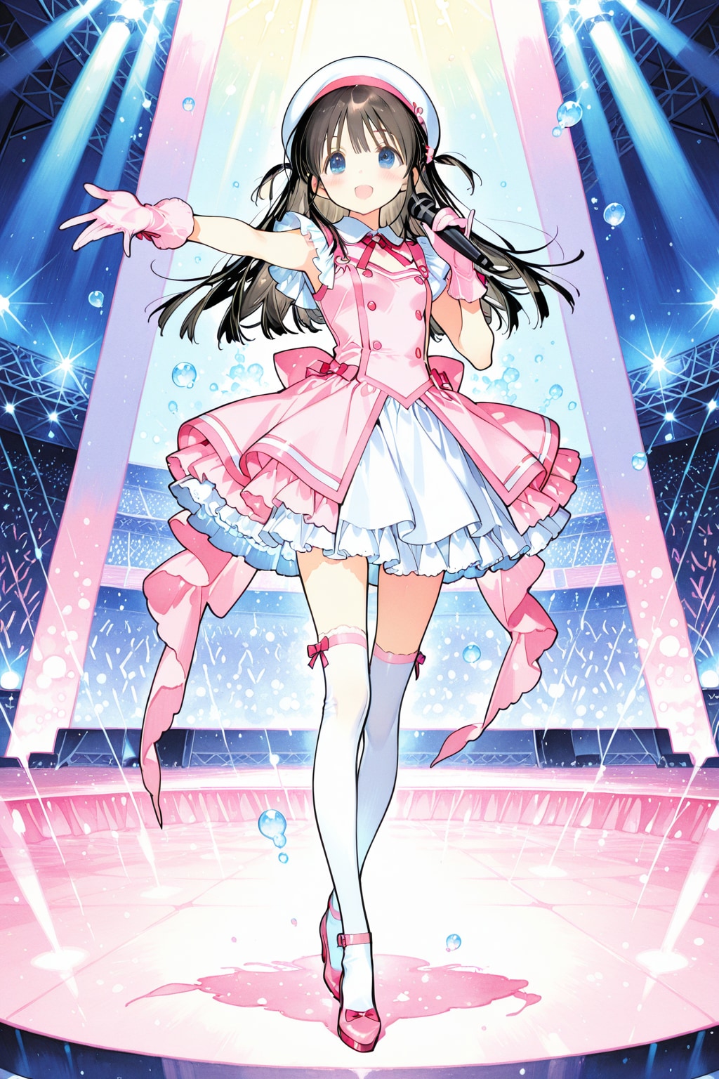 アイドル枠 | の人気AIイラスト・グラビア