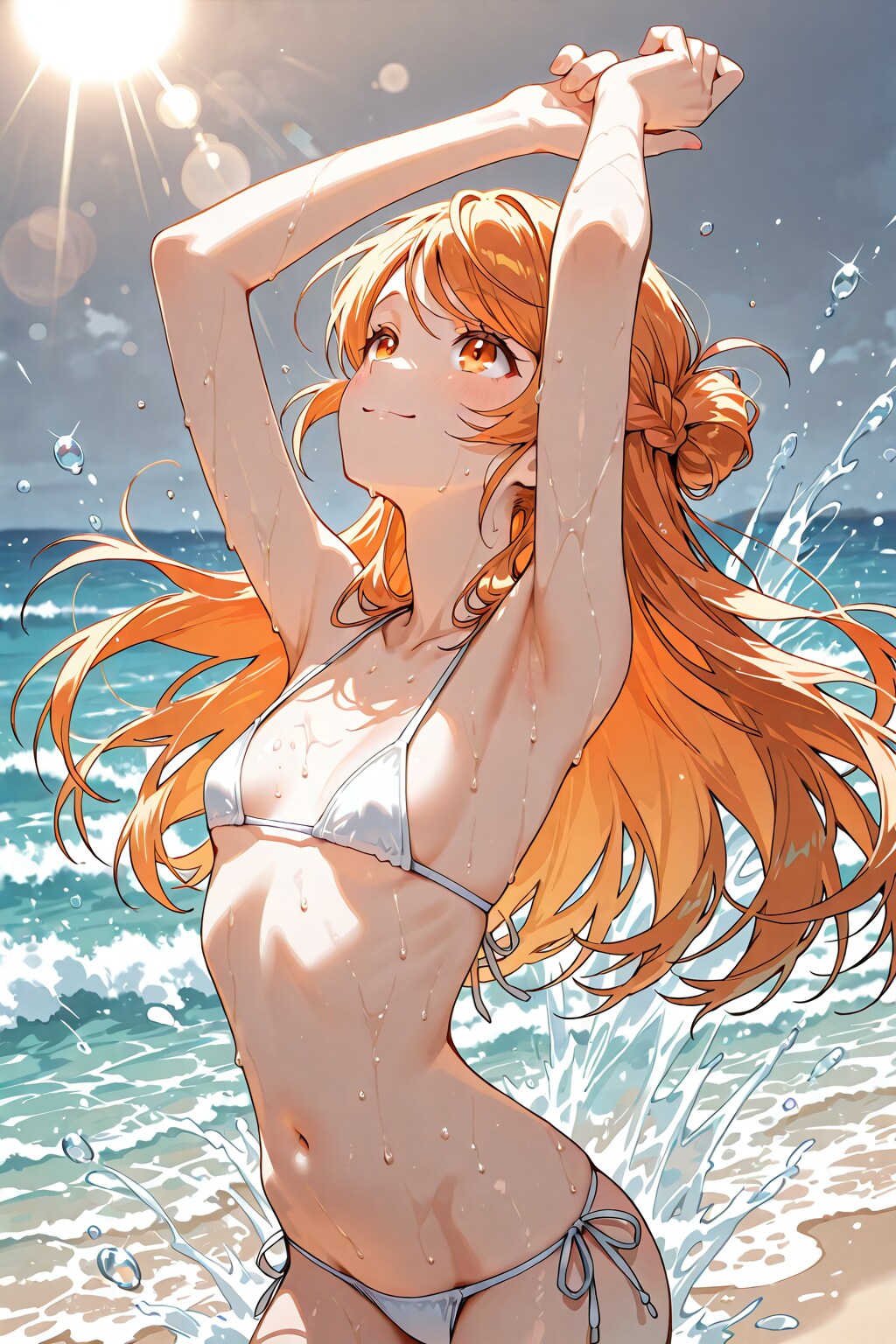 水をはじく肌
