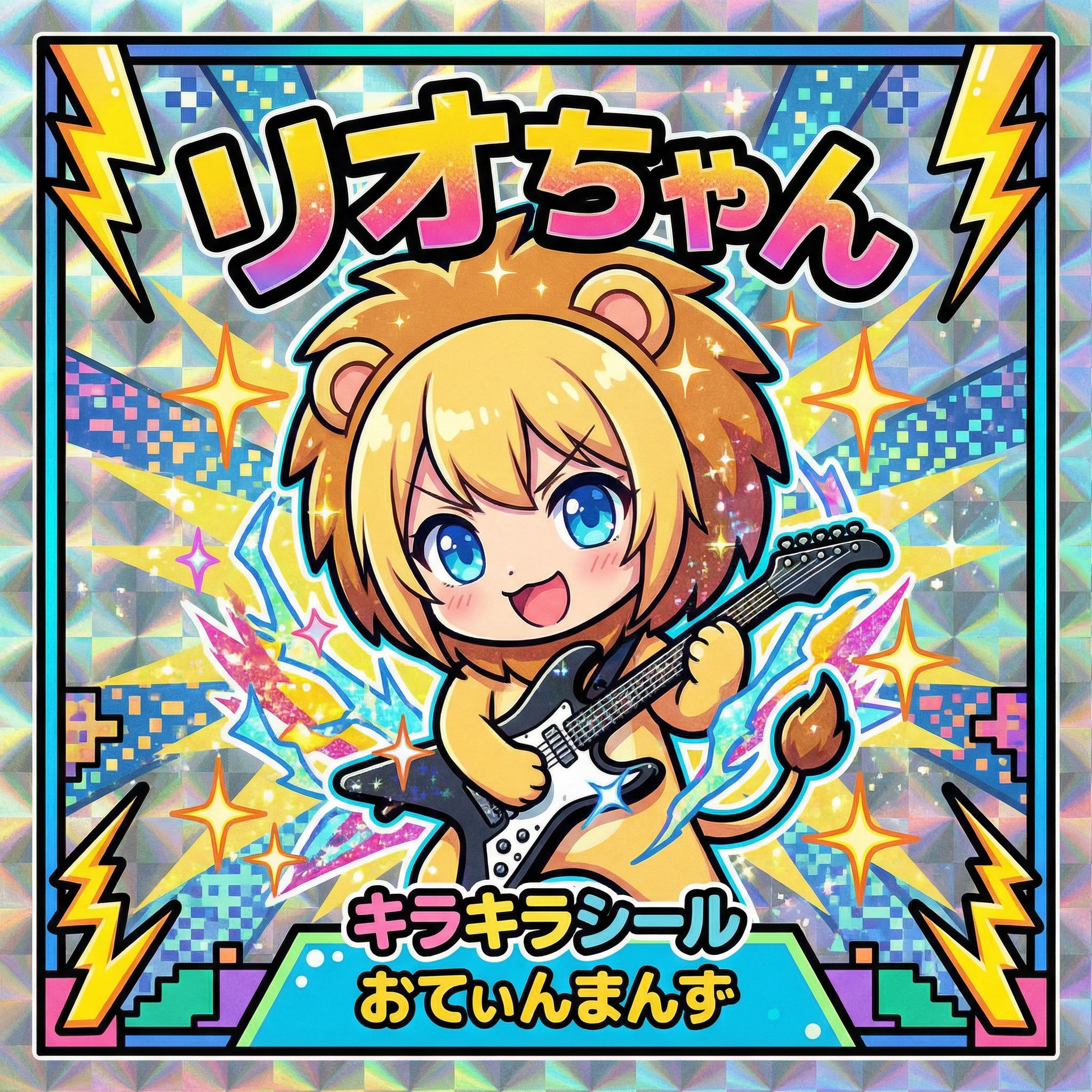 リオちゃんシール | の人気AIイラスト・グラビア