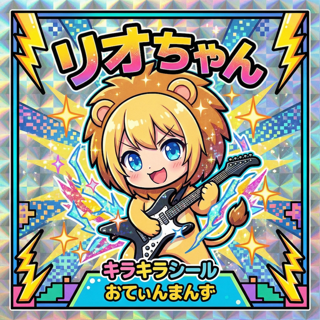 リオちゃんシール