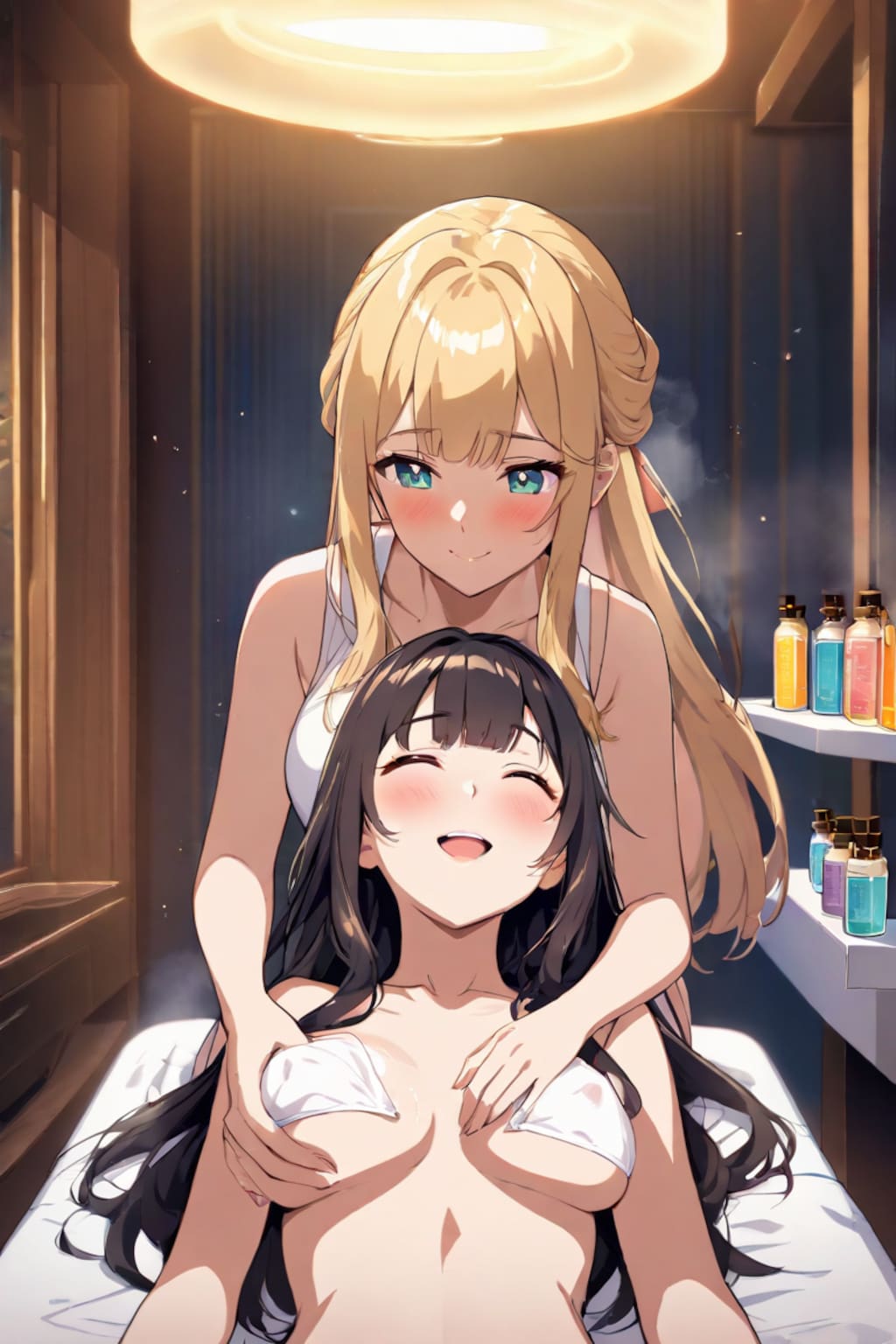 オイルマッサージで毎日の疲れが取れる・・？