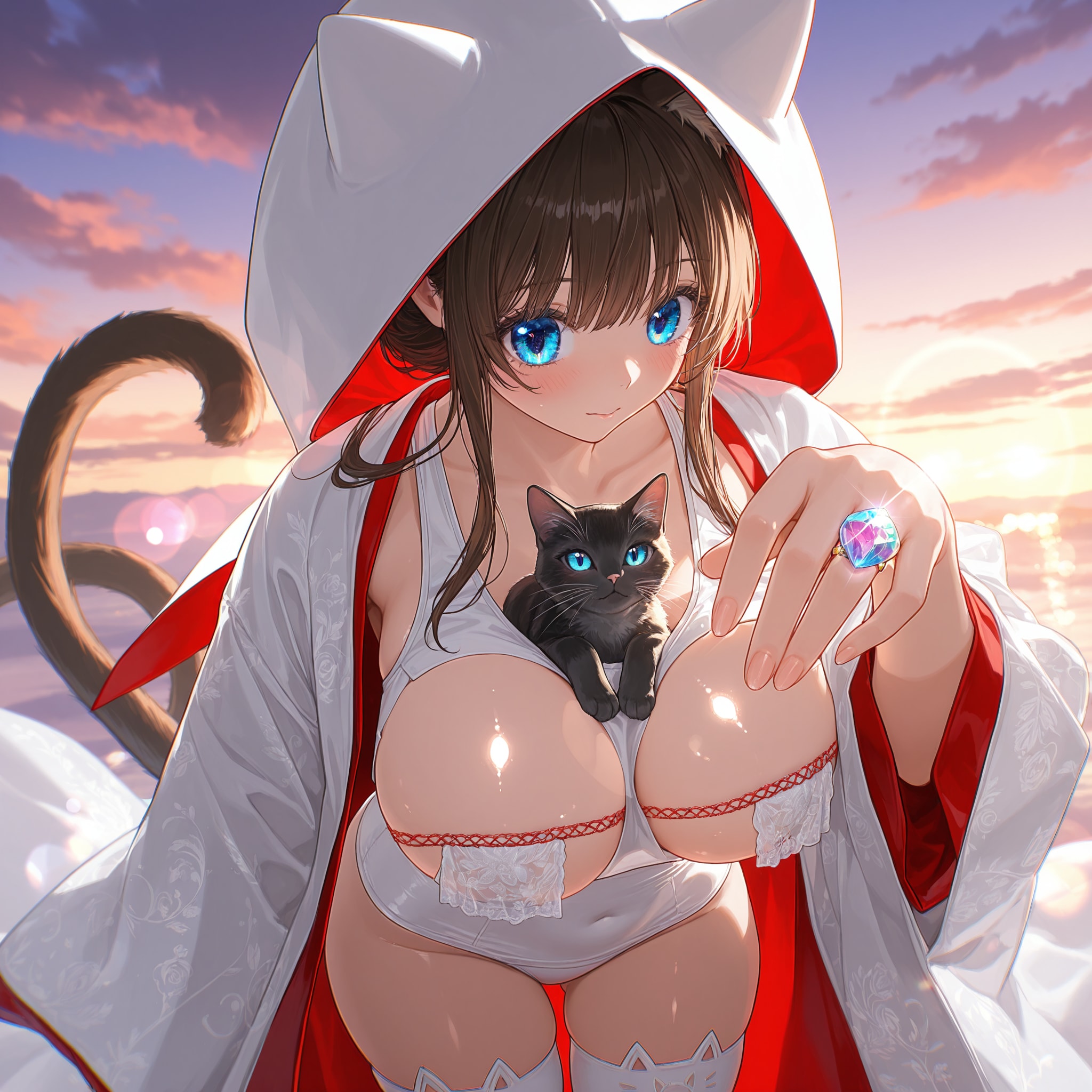 角隠しレオタード