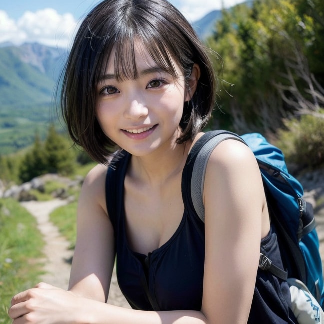 ハイキング大好きっ娘ちゃん