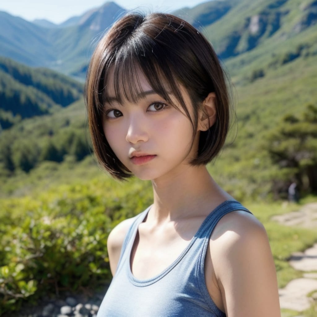 ハイキング大好きっ娘ちゃん