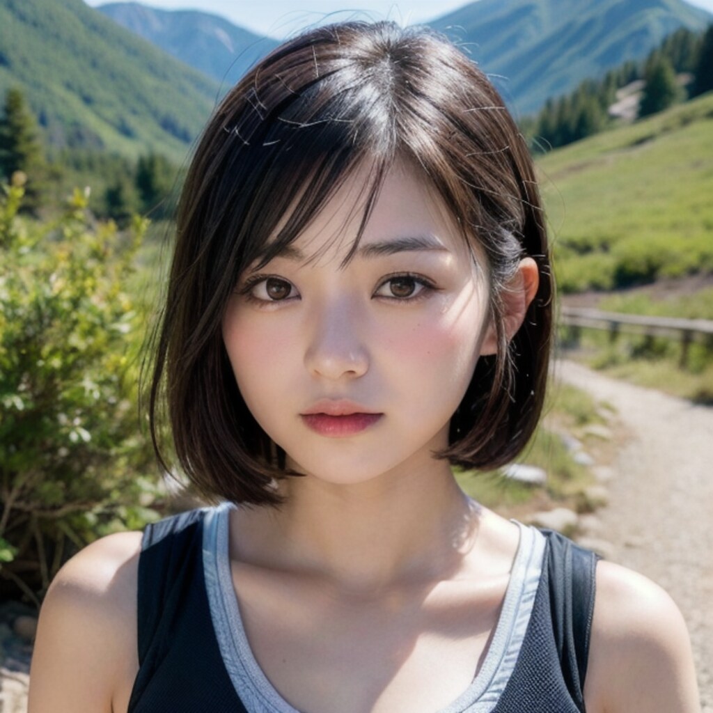 ハイキング大好きっ娘ちゃん