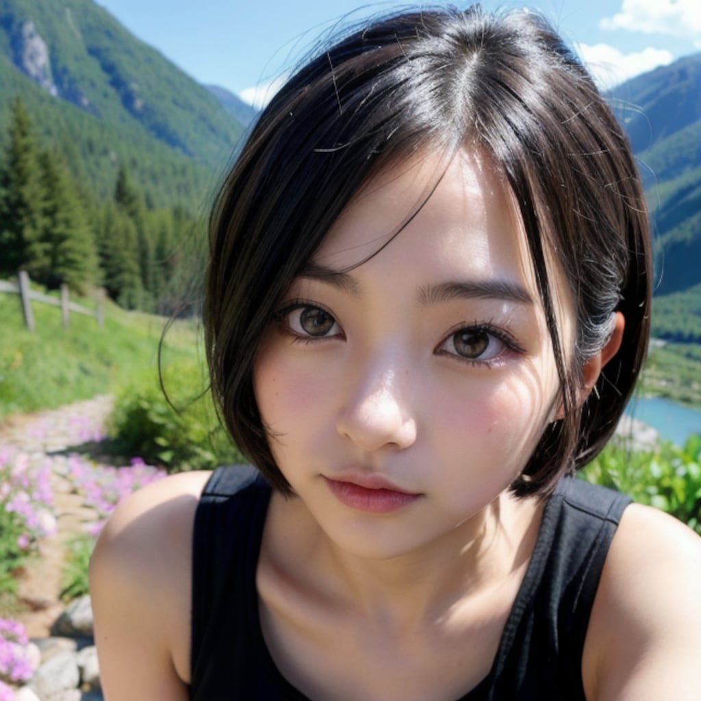 ハイキング大好きっ娘ちゃん