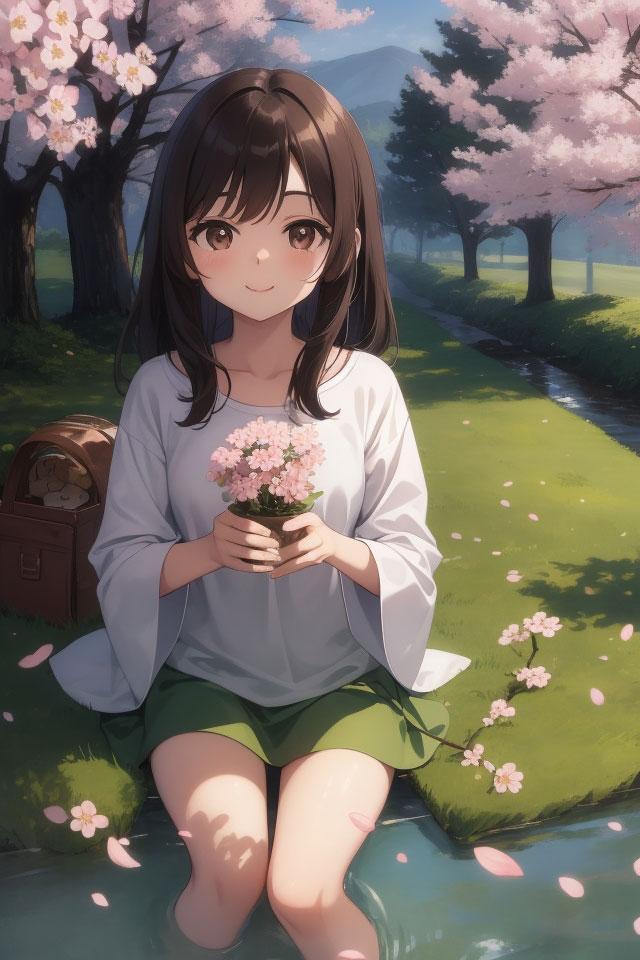 水が温み、草が萌える
