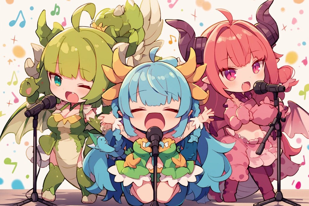 辰年ちゃん達は奏でたい