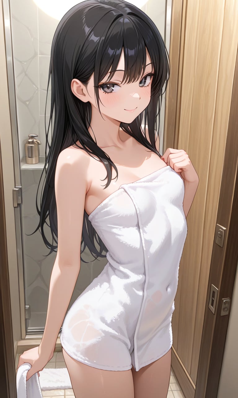 貧乳黒髪