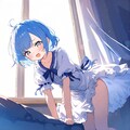 青髪ちゃん 3枚目