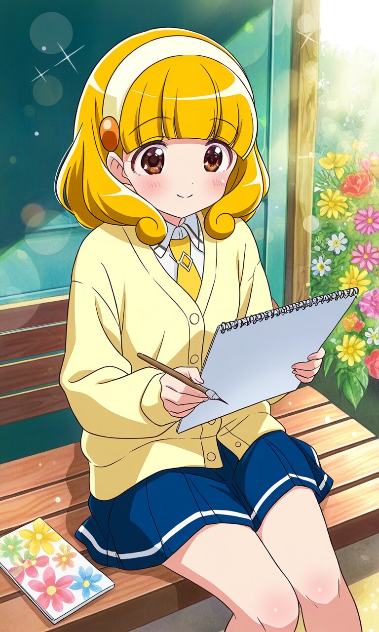 スケッチ🖼️黄瀬やよい。