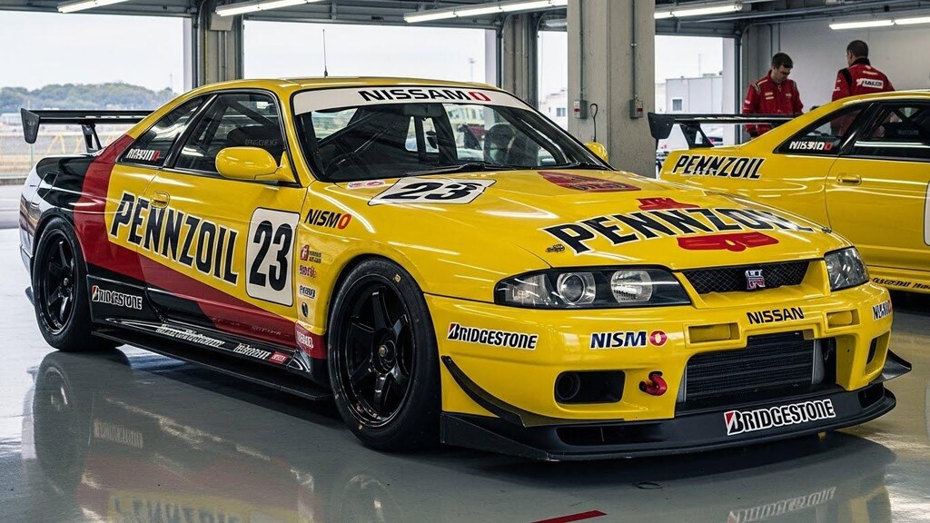 ペンズオイルR33GT-Rレーシングカー