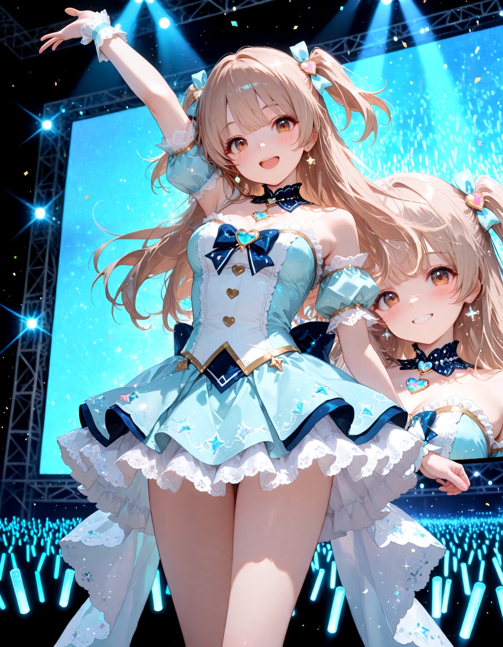 大舞台に降り立つ魔法少女