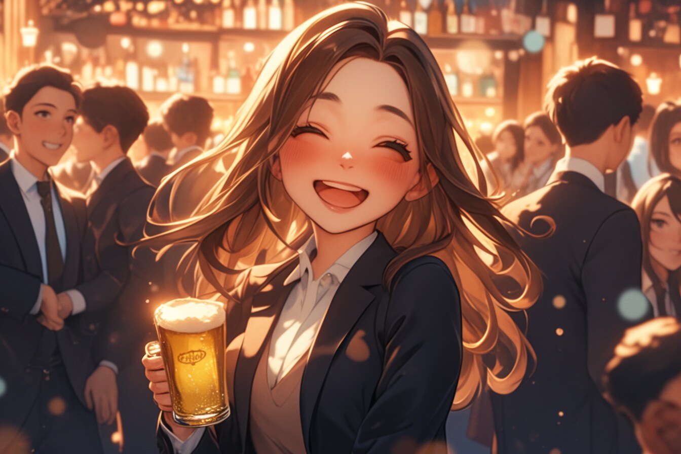 乾杯‼️🍻✨234 | の人気AIイラスト・グラビア