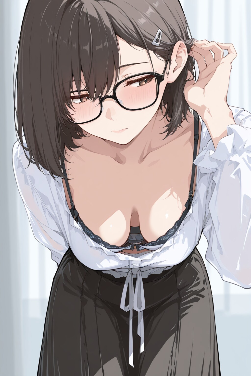 胸ちら