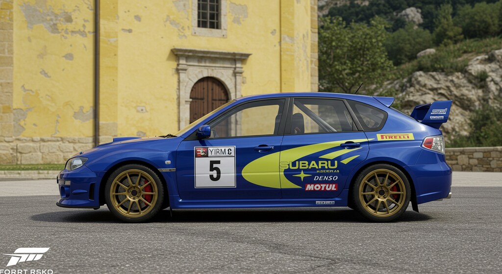 スバルインプレッサラリーカー