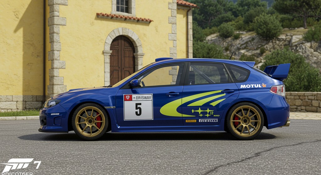 スバルインプレッサラリーカー