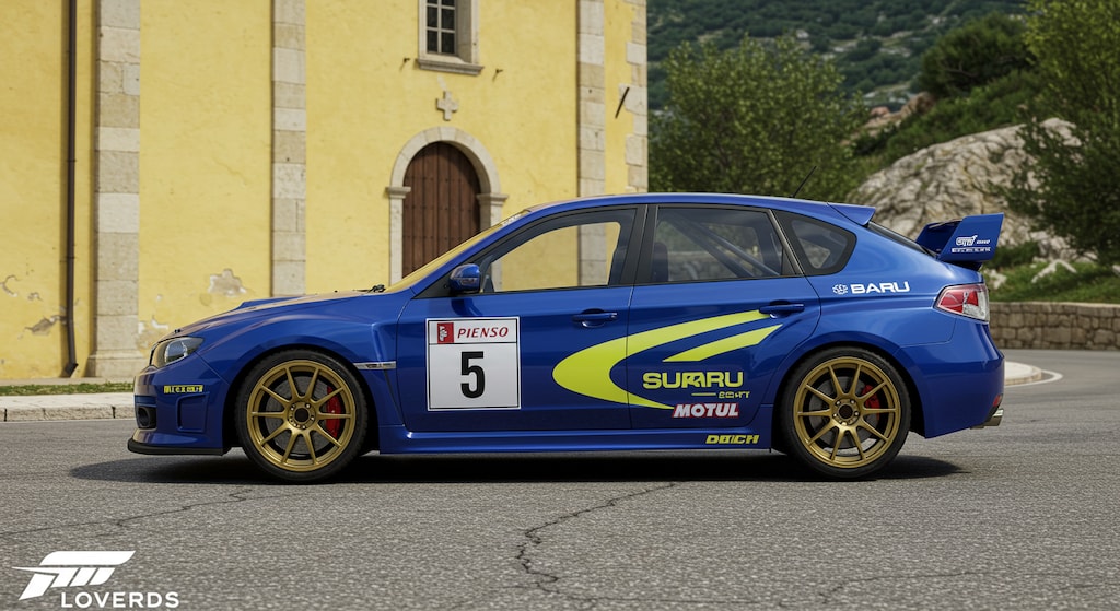スバルインプレッサラリーカー