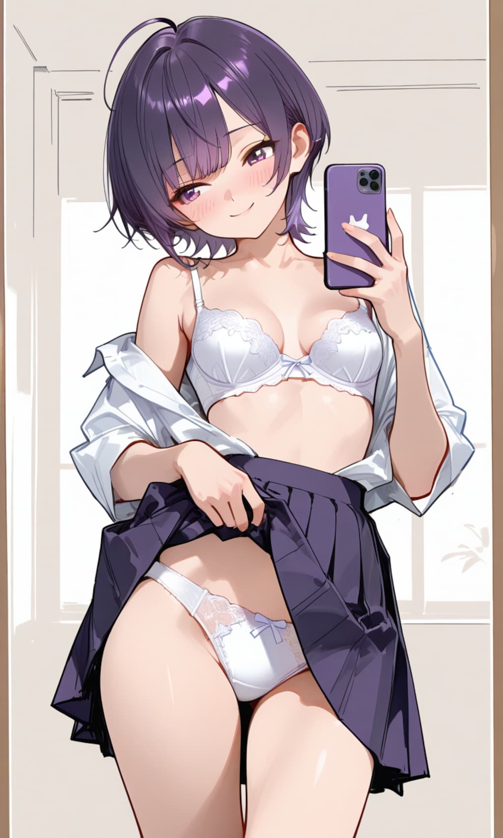 自撮り烏夜ちゃん
