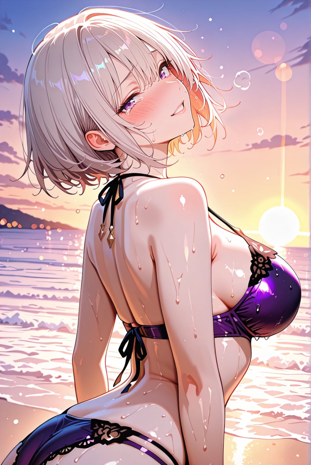 楽園の果て、溶ける白金