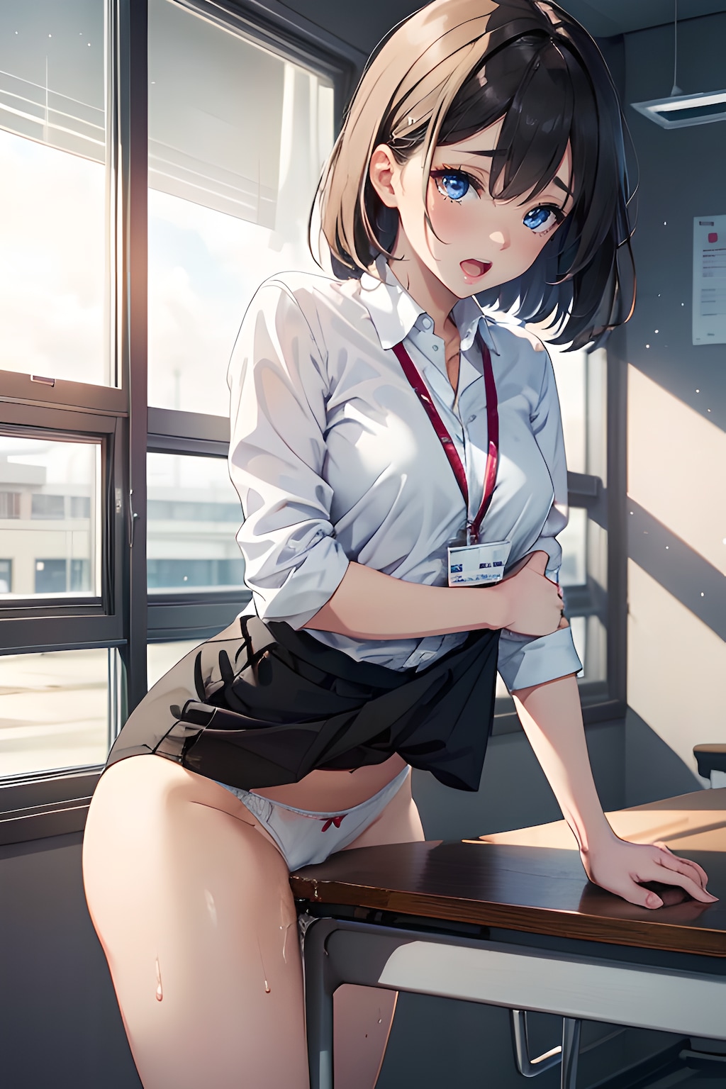 角オナ女子