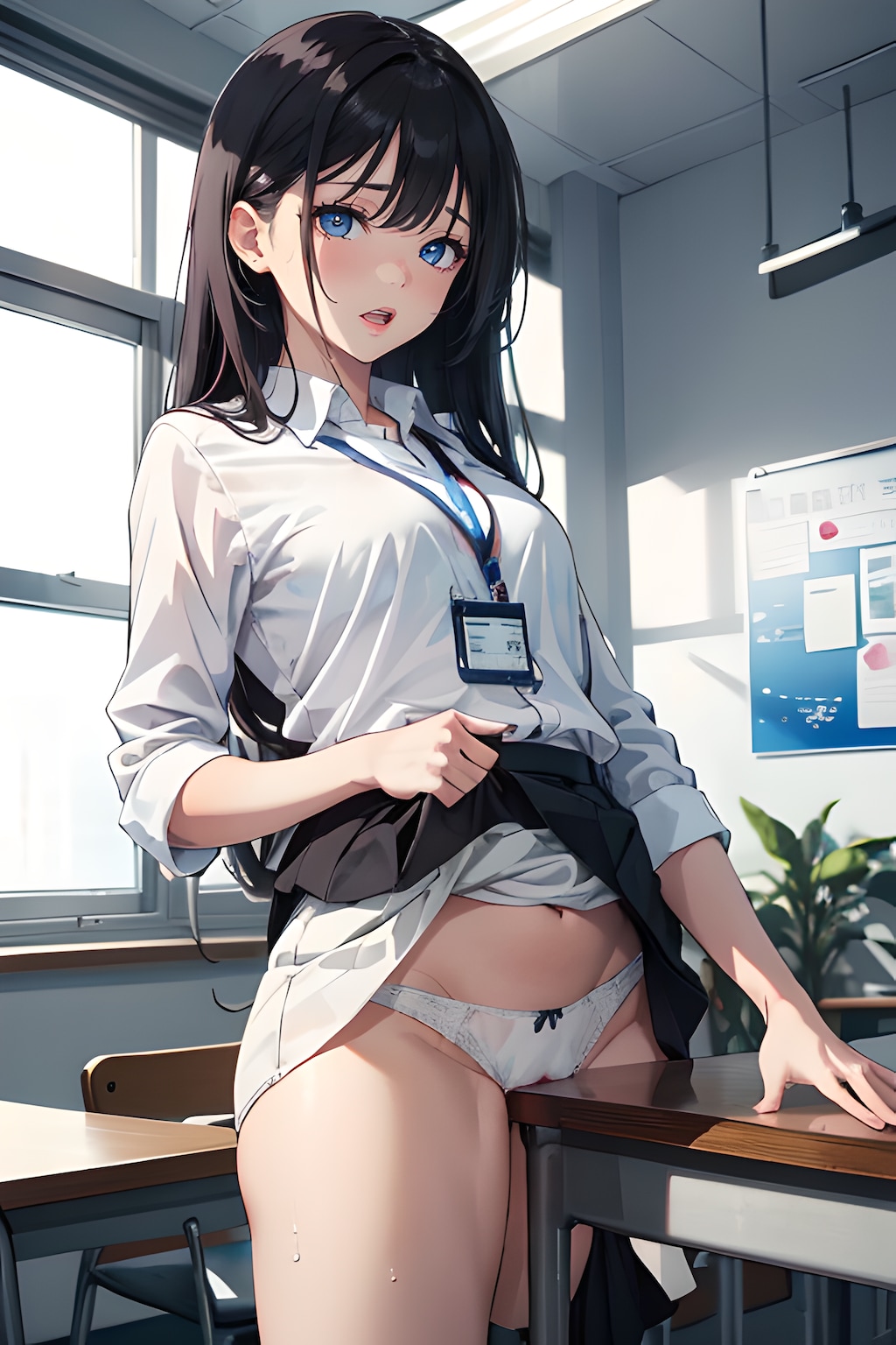 角オナ女子