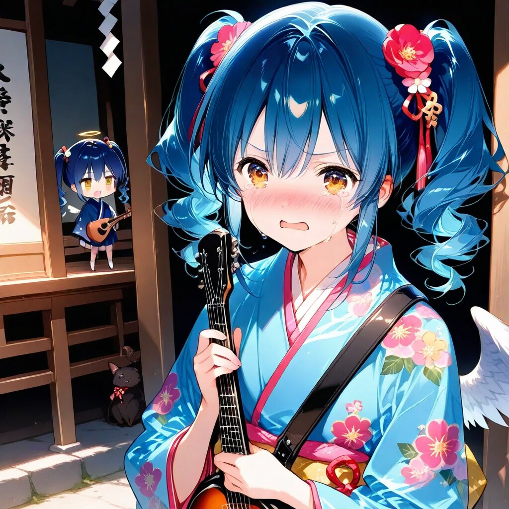 ギ、ギターでギッタンギッタンにしてやるんだから！