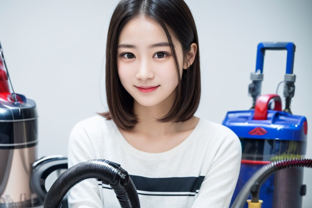 掃除機と私　フォト編