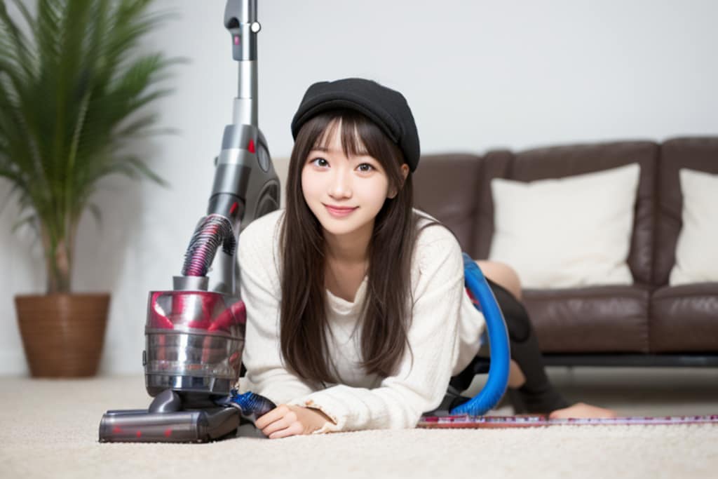 掃除機と私　フォト編