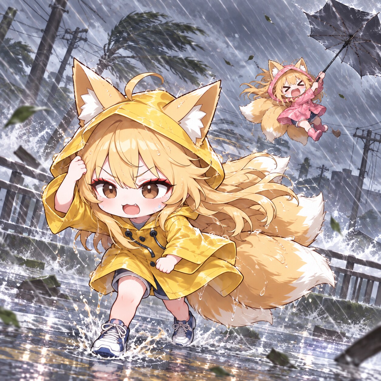9/26　台風襲来の日 | の人気AIイラスト・グラビア