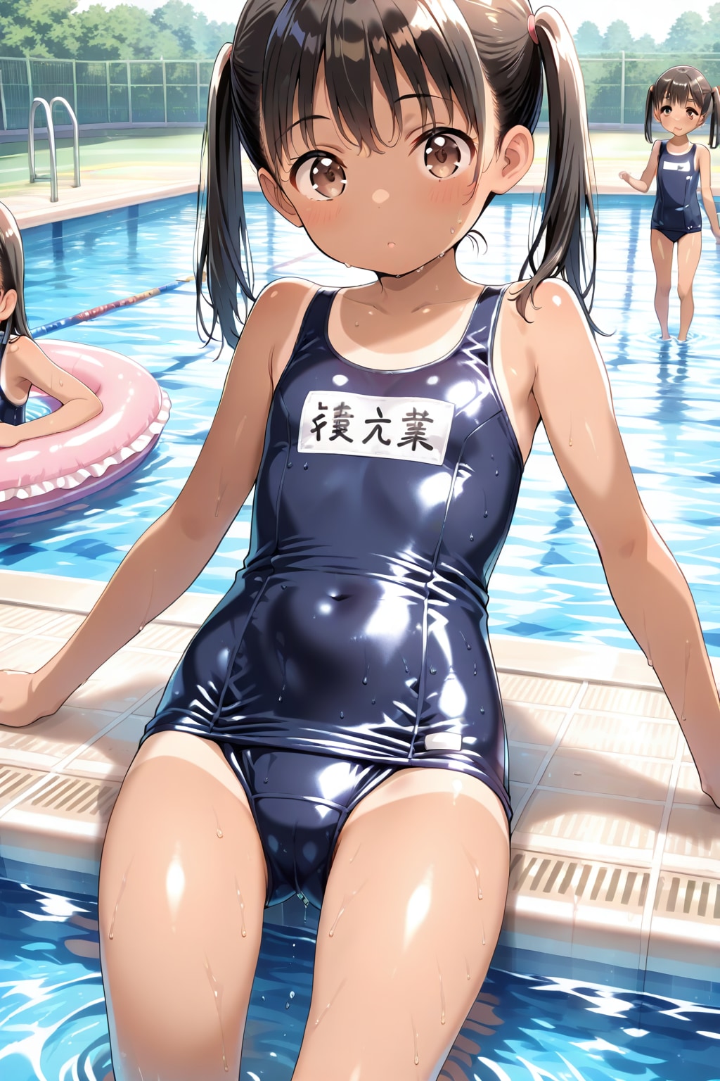 スク水美少女