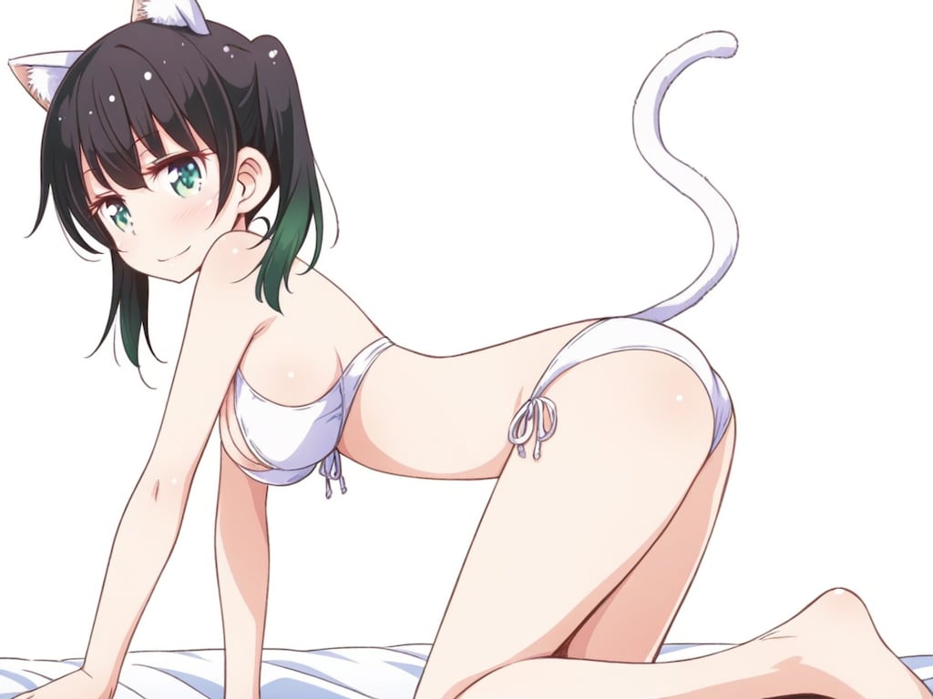 高咲侑 猫ビキニ
