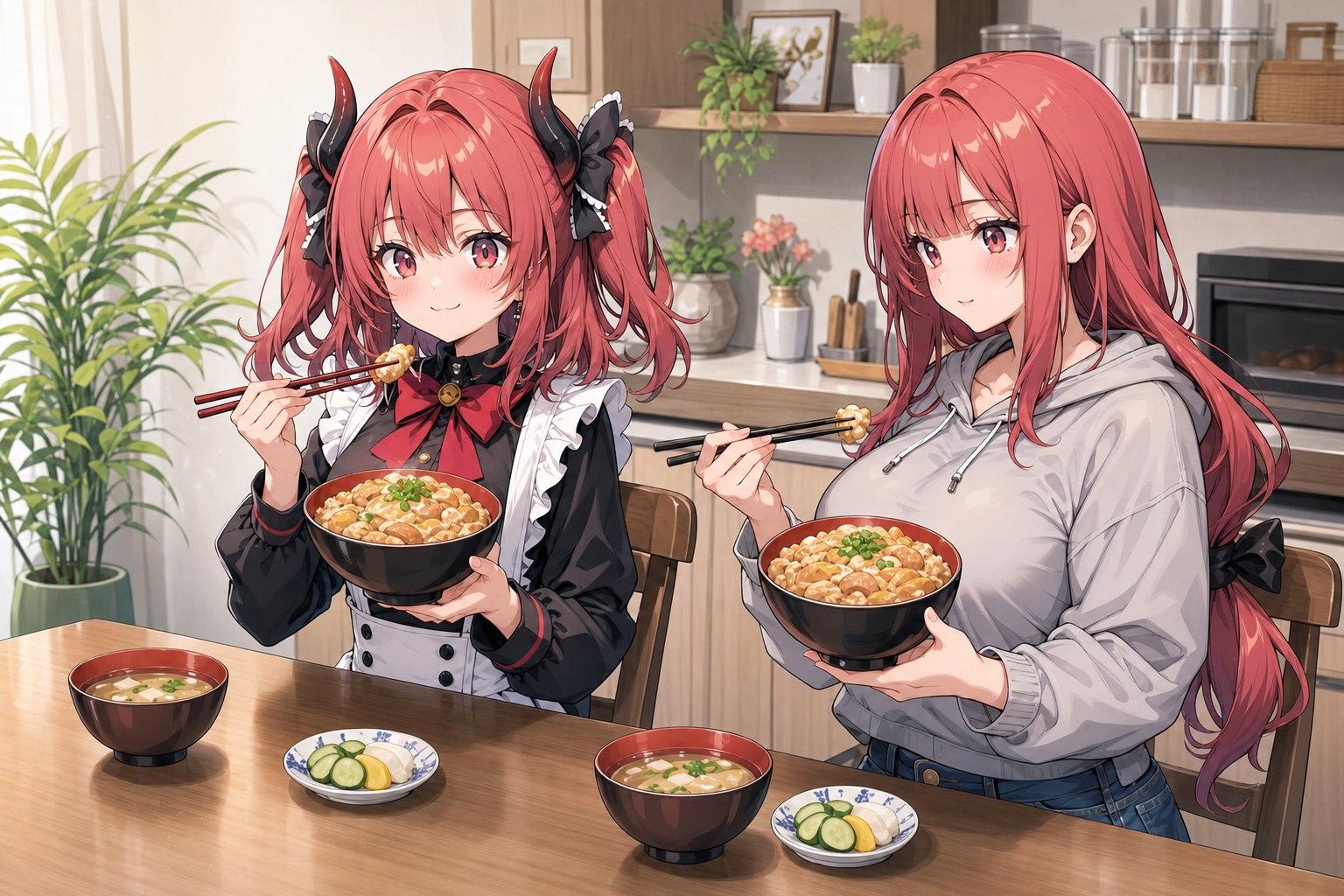魔王の娘さんと魔王の妻さん