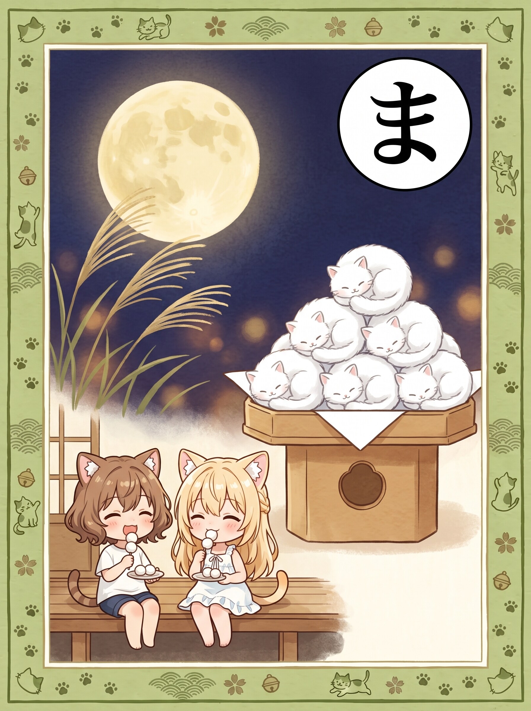 まんまるに 丸まって寝る 猫団子 | の人気AIイラスト・グラビア