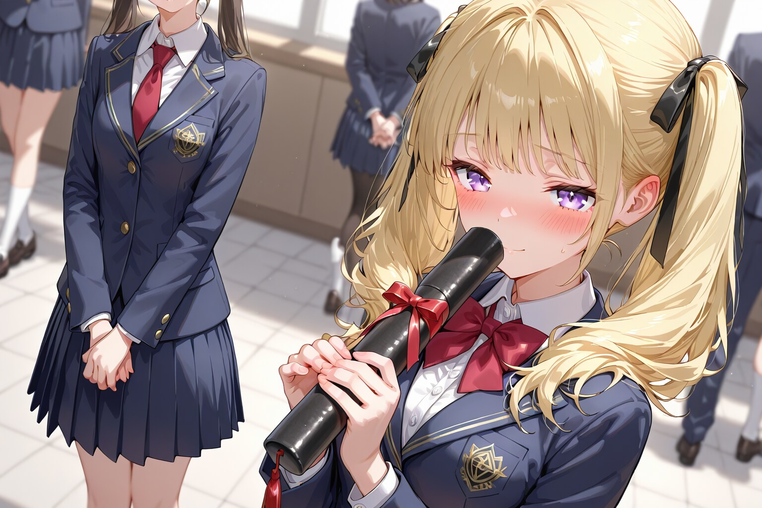 卒業式260324 | の人気AIイラスト・グラビア