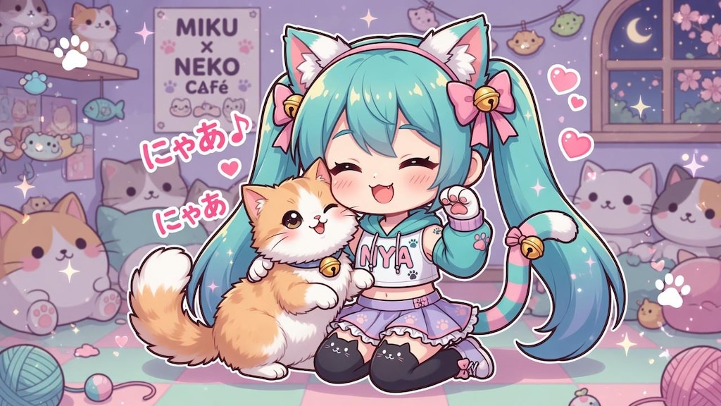ミクさん　にゃあ🐾（Grok）