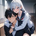 おんぶ(肩車) 6枚目