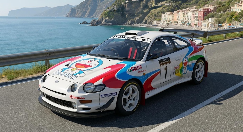 セリカドラえもん痛車ラリーカー