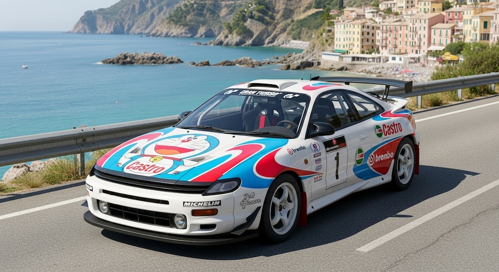 セリカドラえもん痛車ラリーカー