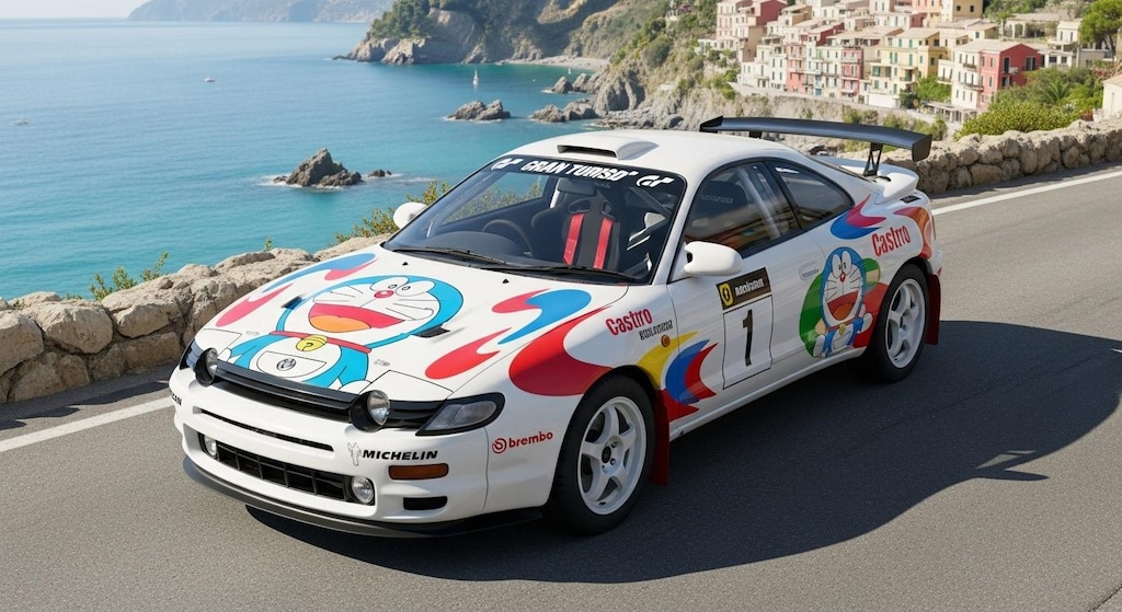 セリカドラえもん痛車ラリーカー