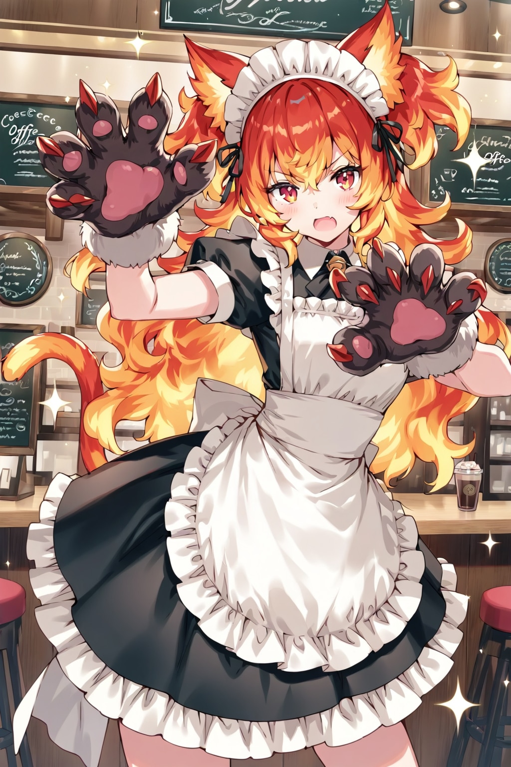 火属性猫族格闘家