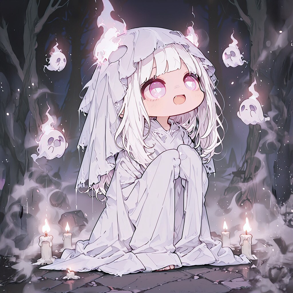 『お化けだぞぉ〜👻迷ったぞ〜』 | の人気AIイラスト・グラビア